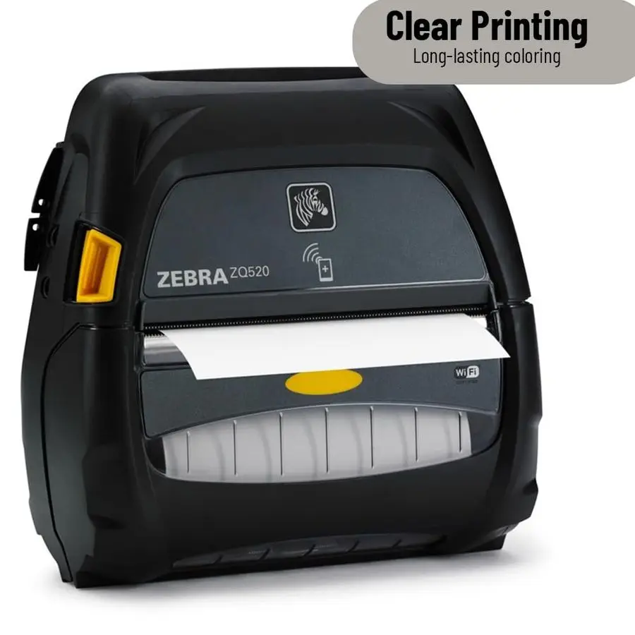 ゼブラプリンターZQ520、QL420、RW420、ZQ500、P4T対応プリンター用紙ロール、80フィートの感熱レシート用紙、50ロール、ラボ用ではありません