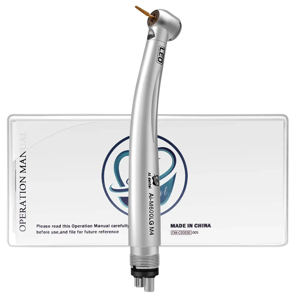 

M600L equipment high speed standard head air turbine handpiece connect 2/4 holes standard head dentist surgery tools