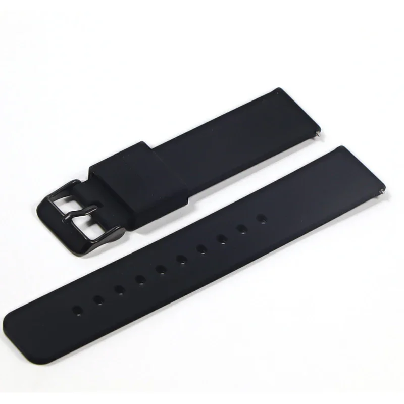 Silicone watch band Quick Release Rubber Watch Strap 18mm 20mm 22mm 24mm Watch Strap Watch Replacement Watchband