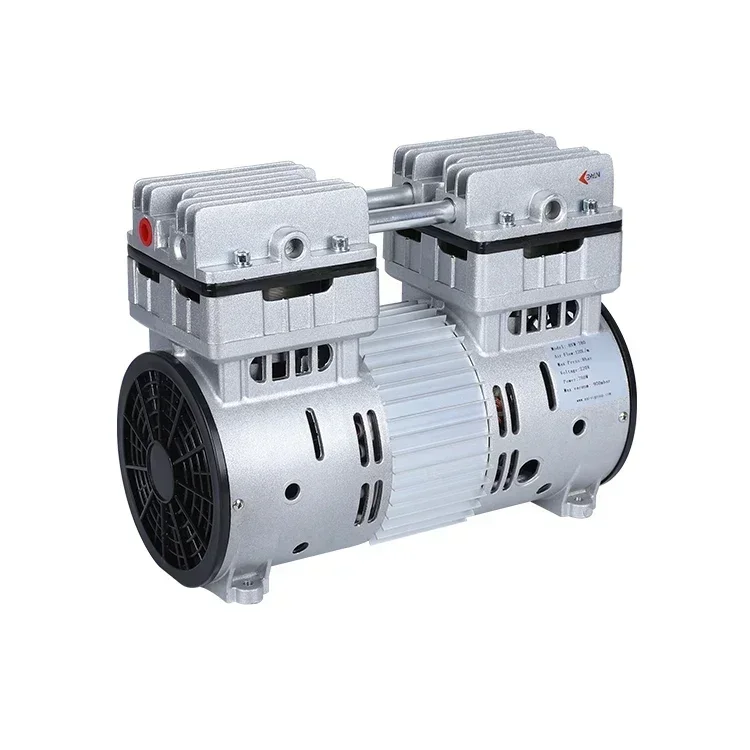 Silent oilless 780w air compressor head pump oil free air compressor pump for oxy.gen concentrator