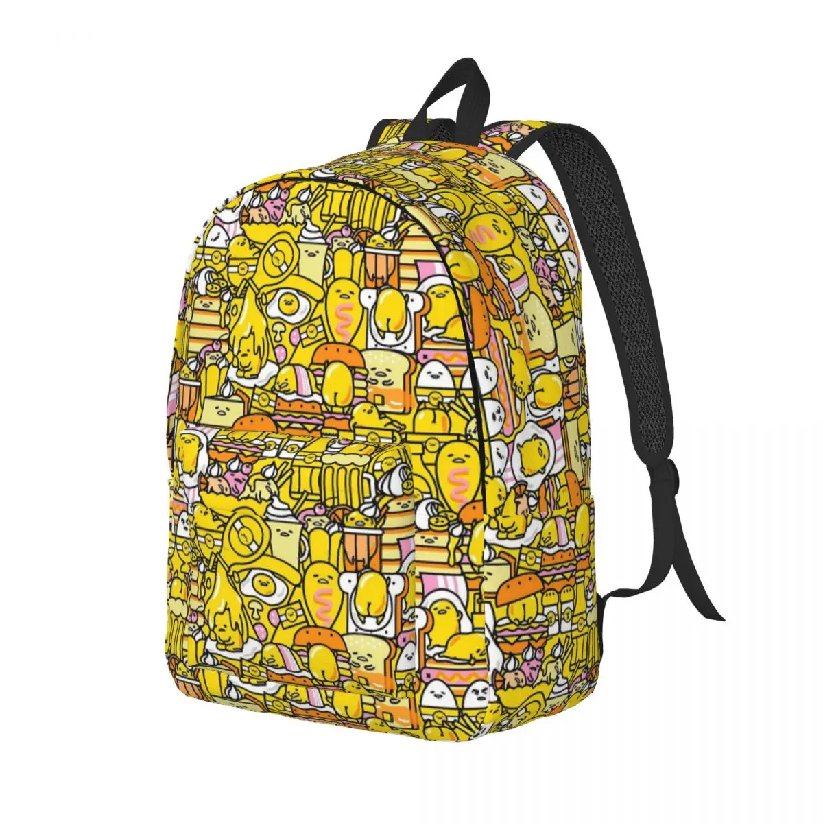 Gudetama Wallpapper Rugzak voor kleuterschool Basisschool Student Boekentas Jongen Meisje Kinderdagrugzak Wandelen