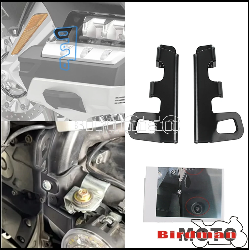 

Front Tie-Down Brackets Mounting Kit Motorcycle Accessories Trailer Hitch For Honda Gold Wing GL1800 GL 1800 2018-2024 2019 2020