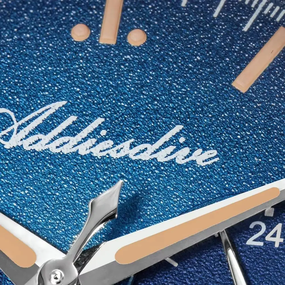 ADDIESDIVE Hight Quality AD2552 Chronograph 10Bar Waterproof Men's Diver Quartz Watch C3 Luminous Stainless Steel Dress Watches