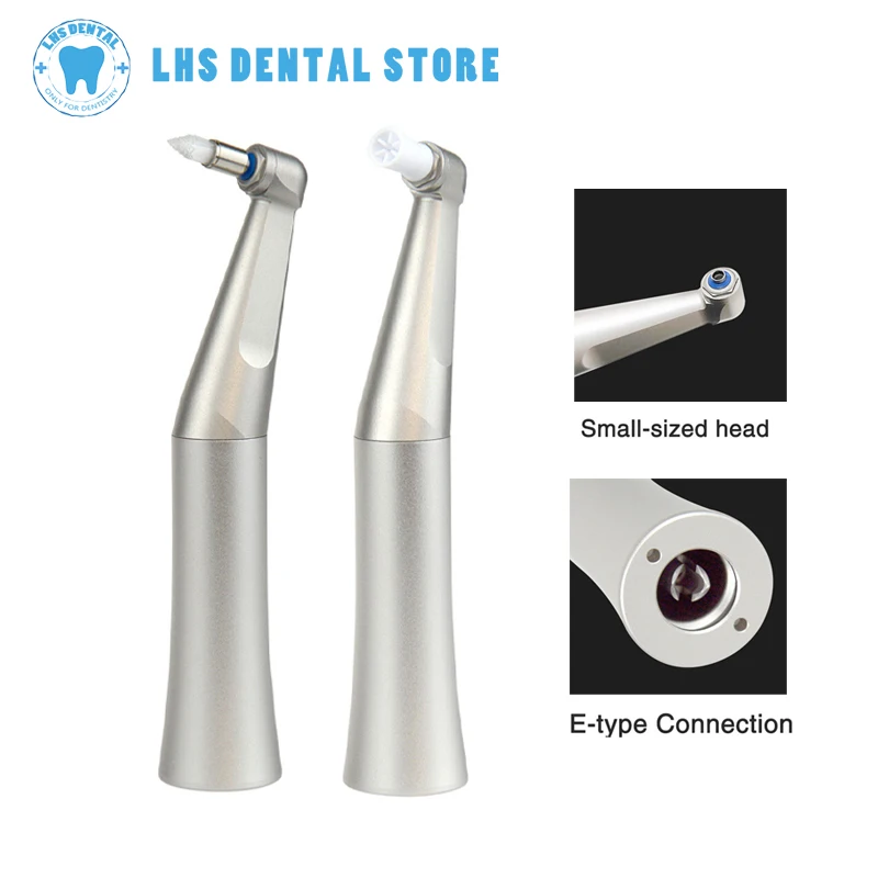 Dental Handpiece  4:1 Contra Angle Low Speed Handpiece for Dental Prophylaxis Screw-in Cup Prophy Brush Dentist Tools