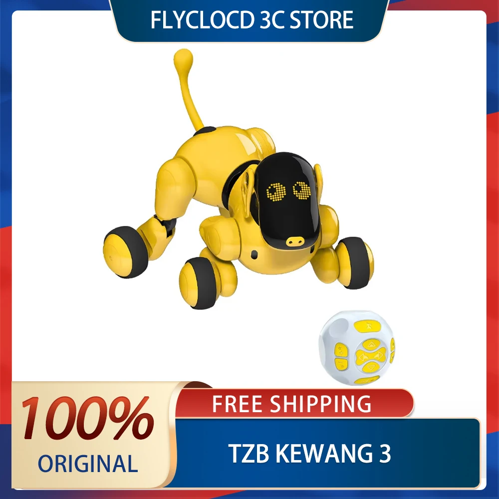 Tzb Kewang 3 Ai Robot Dog Programmable Intelligent Bionic Robot Dog Emotional Engagement Early Education For Child Custom Gifts