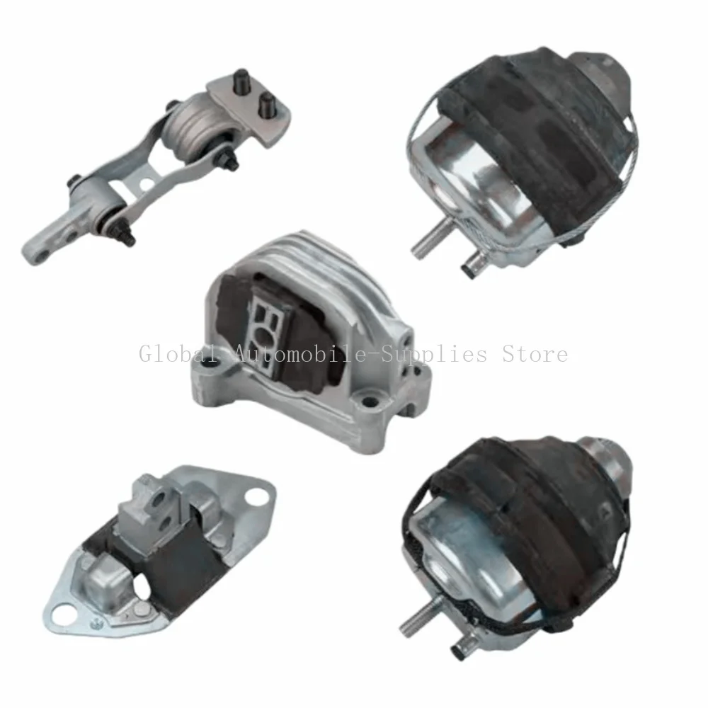 5PCS Engine Gearbox Torque Rod Motor Mount Kit for VOLVO S60 S70 S80 V70 XC70 XC90 for FORD FOCUS C-MAX KUGA