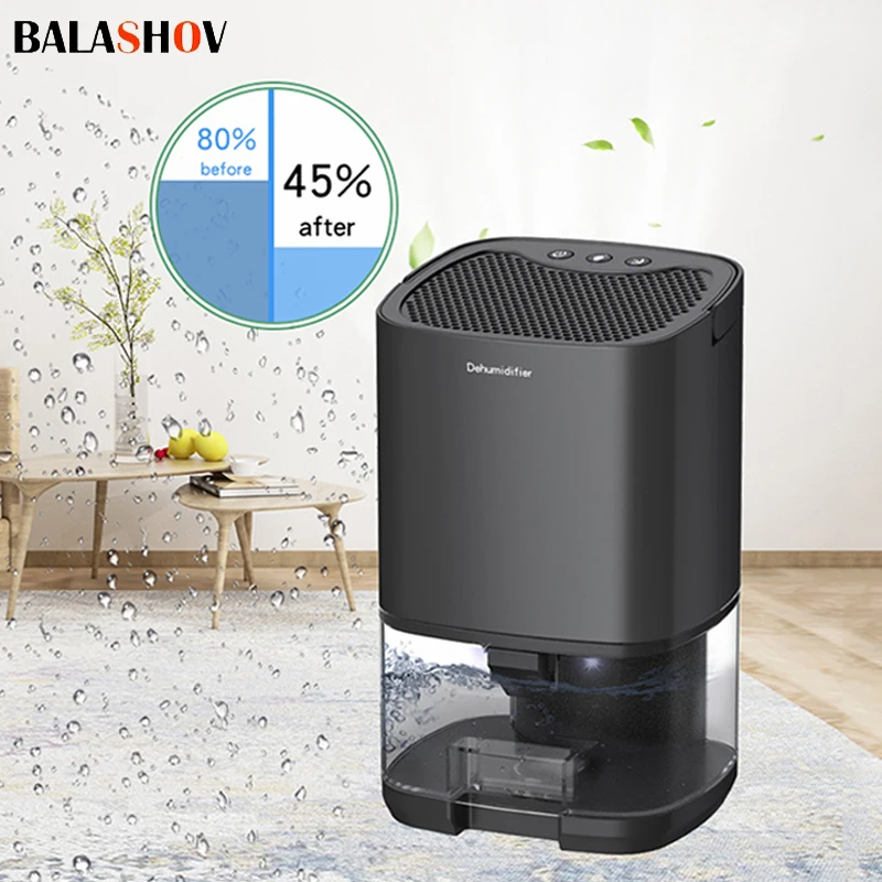 110/220V Portable Air Dehumidifier with Basic Air Filter for Home Room Office Moisture Absorbers Machine Anti Humidity Air Dryer