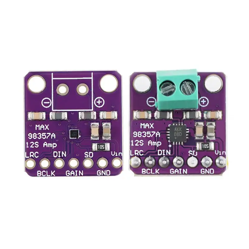 High Quality MAX98357 MAX98357A I2S 3W Class D Amplifier Breakout Interface I2S DAC Decoder for Audio