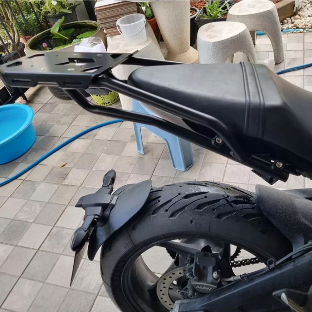 

Motorcycle Accessories Rear Luggage Rack Cargo Holder Top Box Carrier Shelf Bracket For Triumph Trident 660 2021 2022 2023 2024