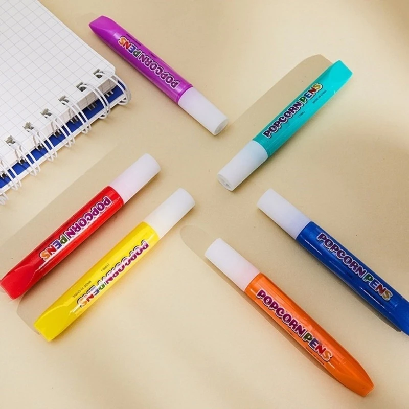 Puffier Pen Bubble Pen Color Paint Pens Art Print Bubble Pen