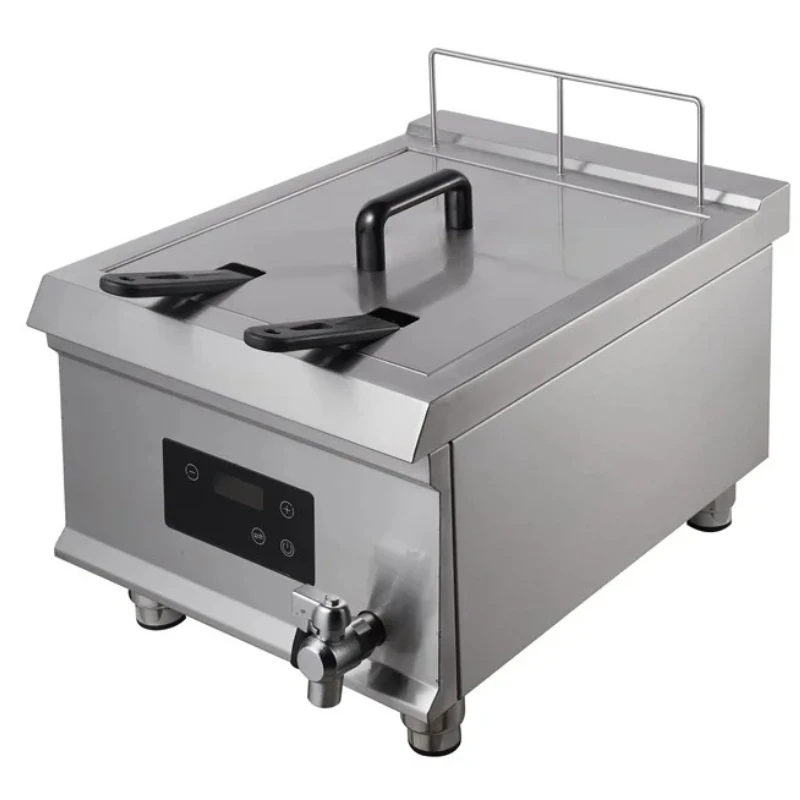 

Top Quality Best Industrial Commercial Kitchen Equipment Desktop Electric Induction Electric Fryer 5000W