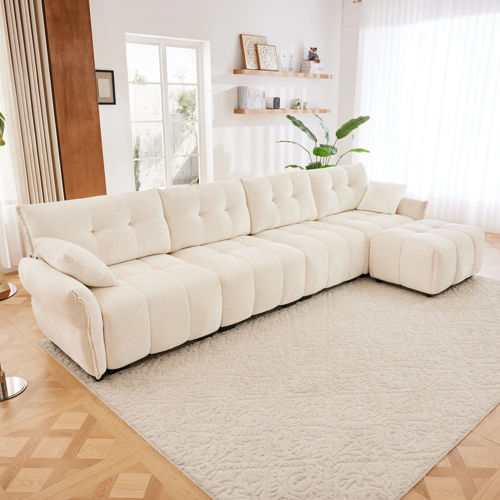 

Fabric Corner Sofas Living Room Luxury Lounge Modern Elegant Sofas Minimalist Design Canape Salon De Luxe Nordic Furniture