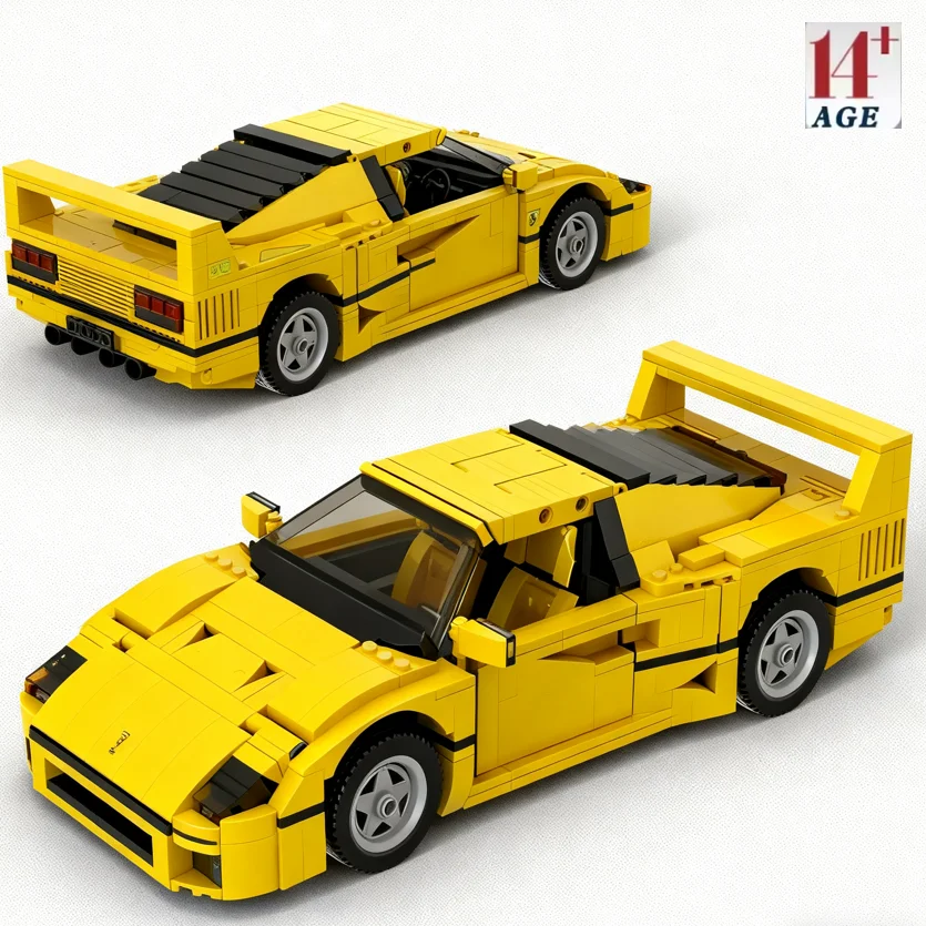 פרארי F40 צהובה
