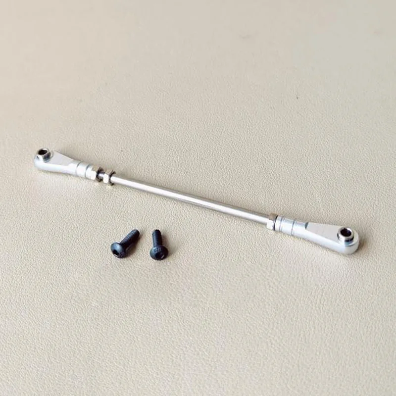110mm/120mm Unpowered Axle Front Axle Steering Tie Rod for Tamiya 1/14 RC Truck for SCANIA 770S R620 for Volvo for ACTROS 3363