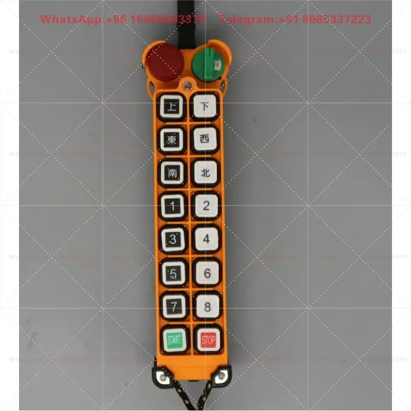 F24-14S Crane Wireless Industrial Remote Control 14 Single Speed Actions For Crane Motor Use