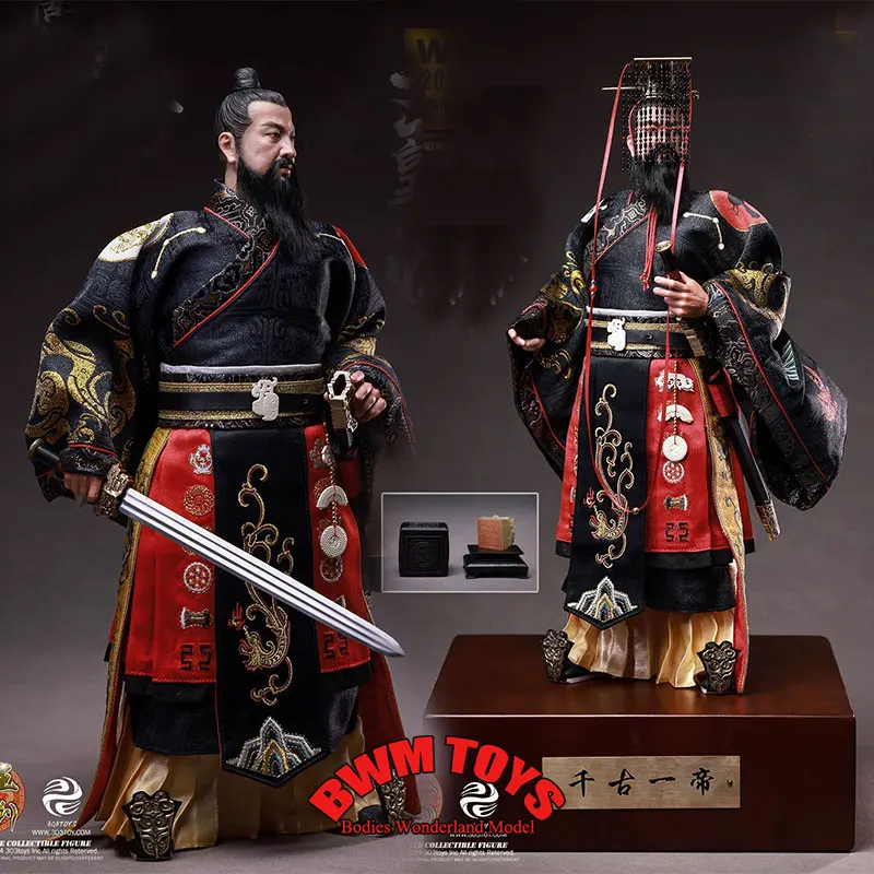 In Stock 303TOYS WF3303 1/6 Scale WF2024 The First Emperor of China Qin ShiHuang Male Soldier 12'' Action Figure Doll Collection