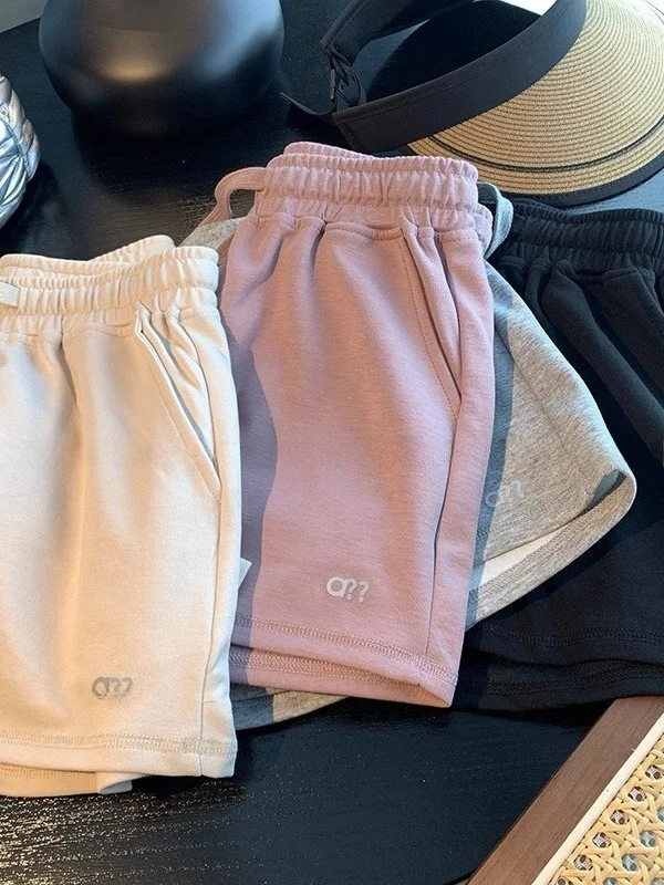 

Faionable повседневные брюки, женские универсальные летние брюки с эластичной резинкой на талии и поясом, новые прямые брюки в Корейском стиле