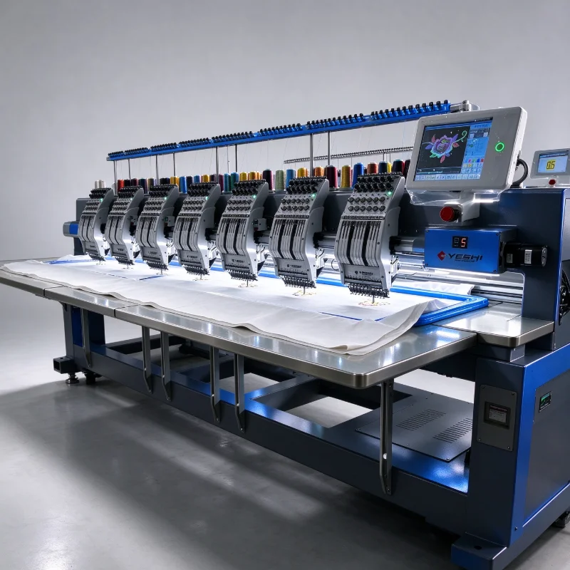 Customized Automatic Sewing Embroidery Machine Single Head T Shirt Logo Embroidery Machinery for Diy Clothing Craft