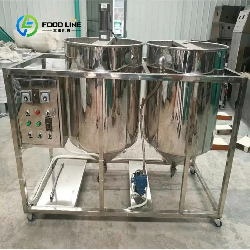 Edible Oil Refining Machine /cooking Oil Machine/groudnut Refinery Equipment for Sale