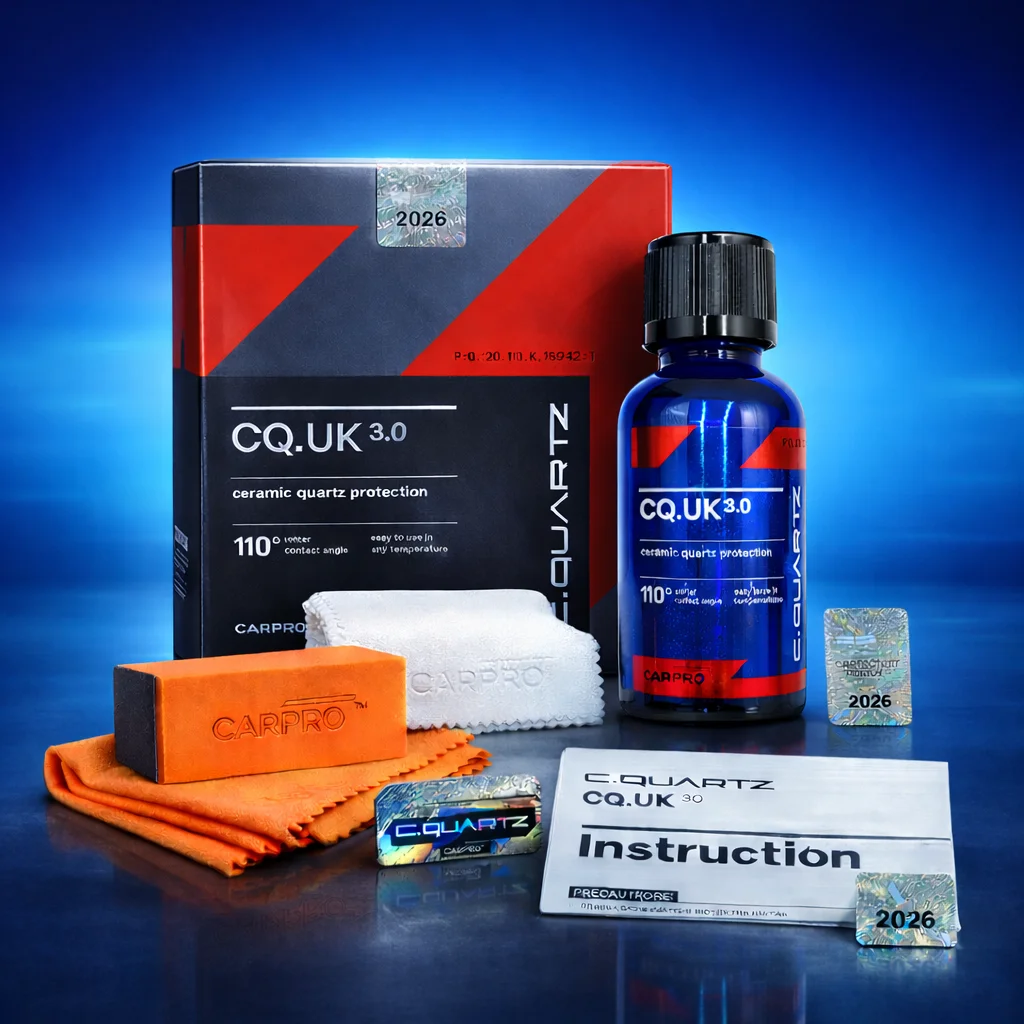 

CarPro UK 3.0 Coating (30 мл) - Премиальная долговечная защита для автомобиля | Водоотталкивающий, устойчивый к царапинам, устойчивый к УФ-излучению