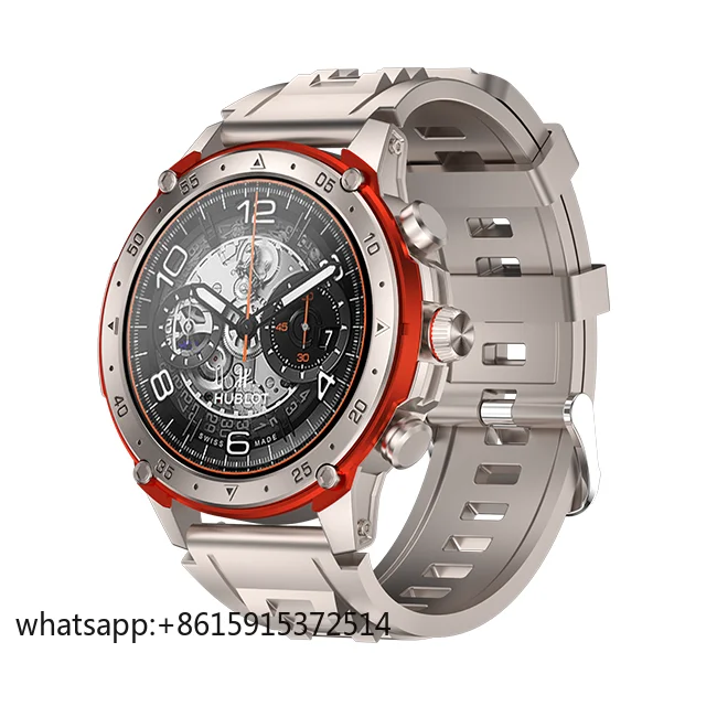 

TLCRETE TS137 Men Smart Watch 1.43 Inch AMOLED Screen Sport Smartwatch for Andrdoid and IOS