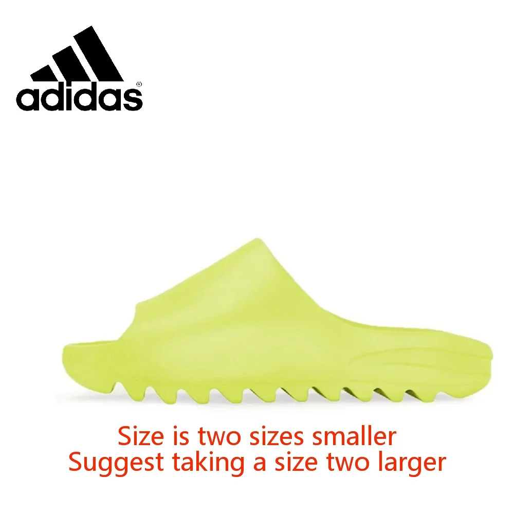 

Adidas Yeezy Slide Men and Women casual sports slippers Lightweight cushioned sneakers Anti-slip and wear-resistant yellow