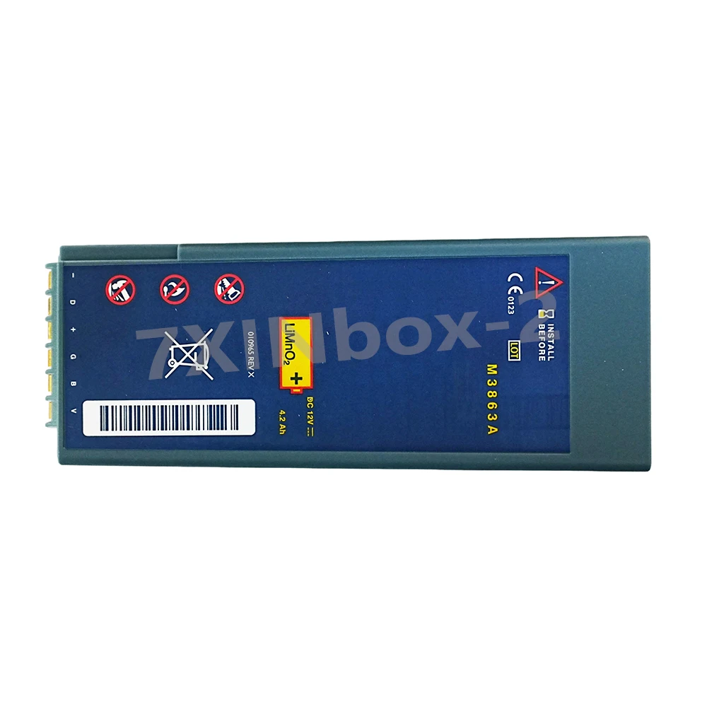 M3863A 4200mAh Replacement Battery For Defibrillator HeartStart FR2 FR2+ AED M3860A M3840A M3841A