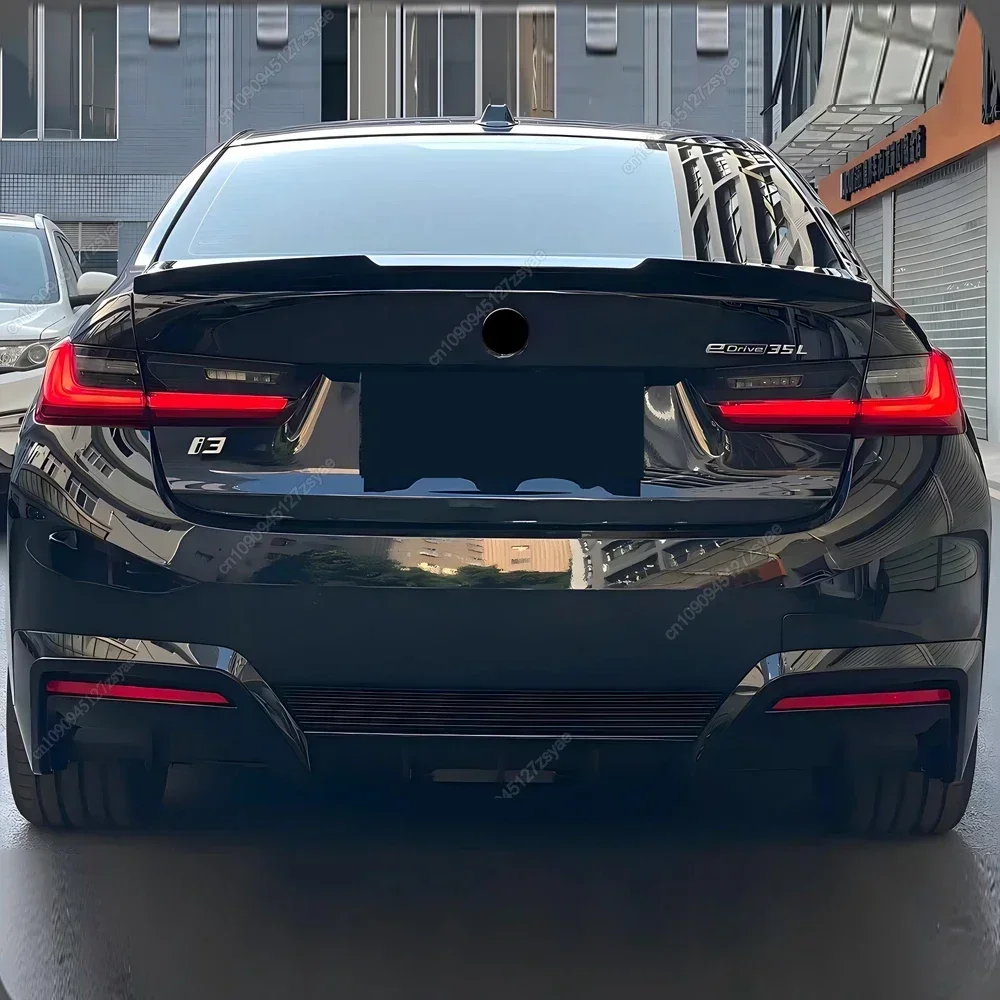 

Задний бампер автомобиля, диффузор, сплиттеры, спойлер, защитная крышка для губ для BMW i3 2022 2023 2024, глянцевый черный ABS, комплекты кузова, тюнинг