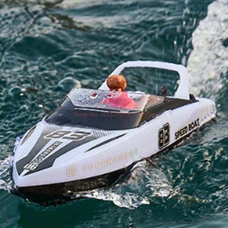 新発売！高馬力2.4G高速リモコンボート、子供用水遊びおもちゃボート