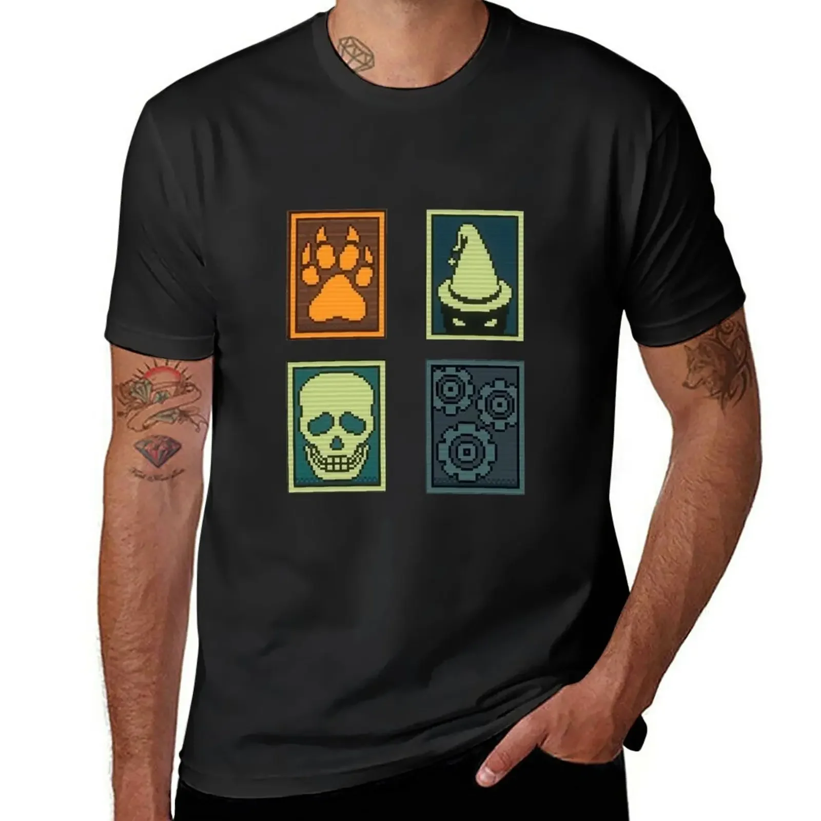 Inscryption Psychological Horror Card Categories Game Halloween Scary Spooky Dark Escape-room Puzzles T-Shirt