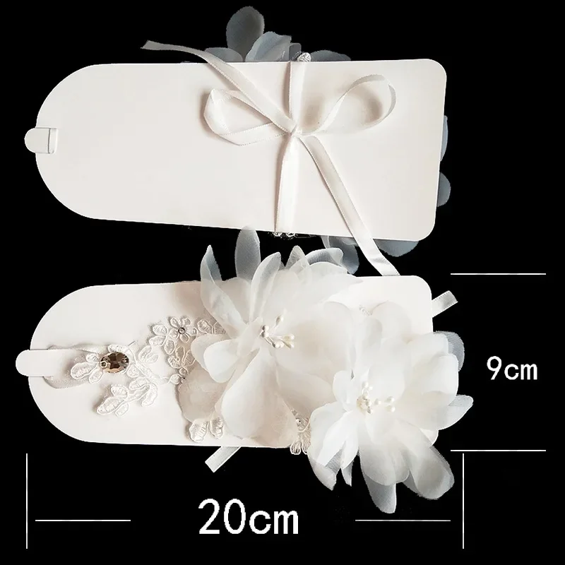 Gants de mariage en dentelle avec fleurs pour dames, gants courts sans doigts, gants de banquet de poignet, gants d'été pour le thé