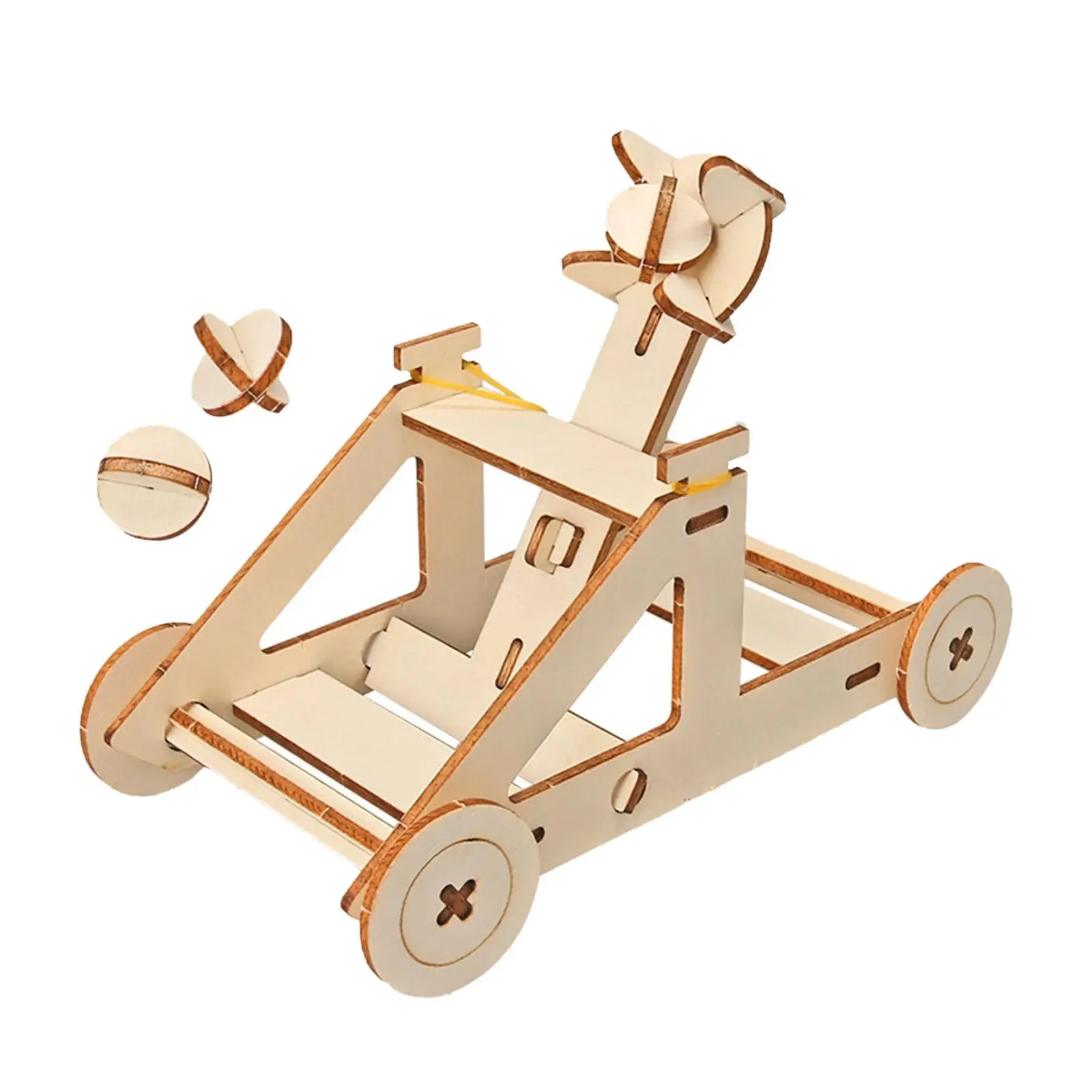 DIY Catapult Siege Device Fun Kids Puzzle Toy Science Experiment Toy Kits