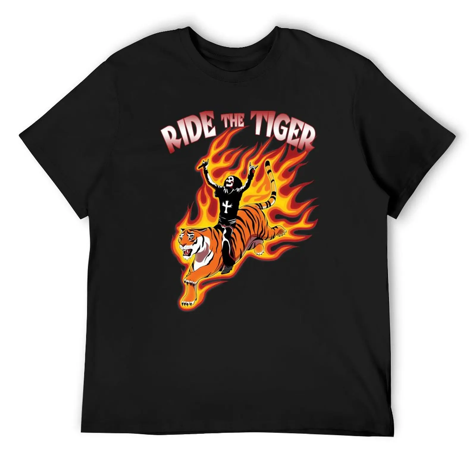 

Ride The Tiger - Heavy Metal Quotes T-Shirt funny gifts luxury clothing labubu oversizeds plus size clothes designer t shirt men