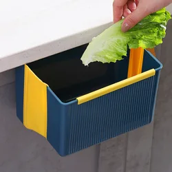 Cabinet Door Hanging Type Trash Can Desktop Rubbish Storage Box Garbage Bucket Kitchen Utensils