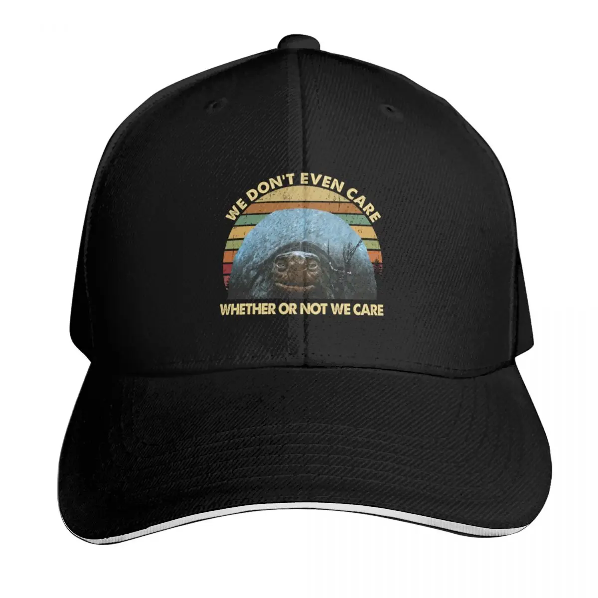 We Don't Even Care Whether Or We Not Care Vintage , Never Ending Story Inspired Movie Baseball Cap
