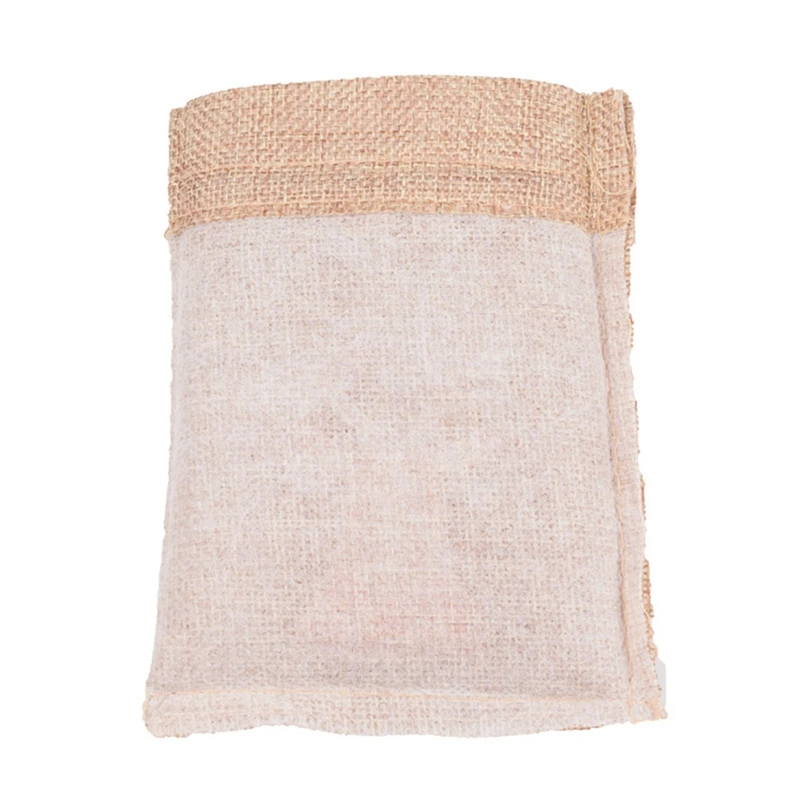 Burlap Drawstring Bag Packaging Gift Storage Bag Drawstring Linen Drawstring Pocket