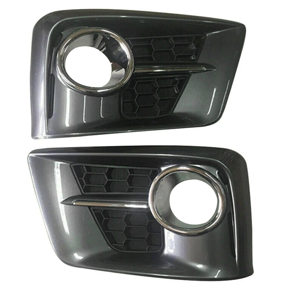 

1 Pair Left Right Front Bumper Fog Light Cover Trim Fit for Lexus LX570 2013-2015