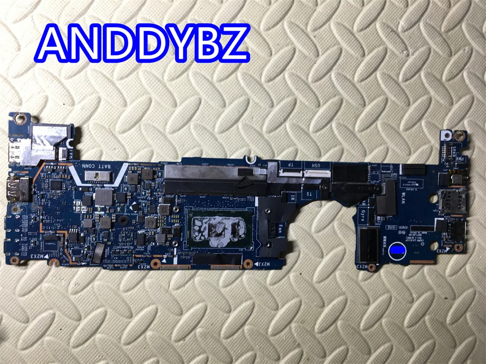 

FOR DELL Latitude 5289 Laptop Motherboard LA-E111P i7-7600U CPU 16GB RAM 7DCRR 07DCRR CN-07DCRR with fast shipping
