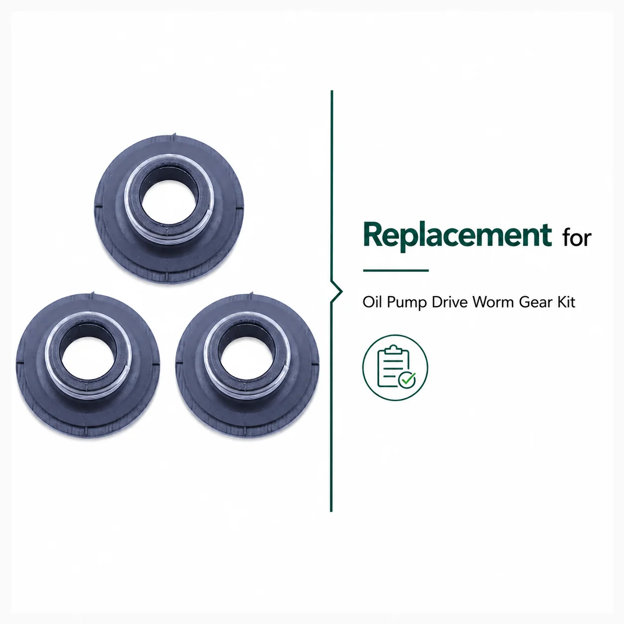 3Pcs Oil Pump Drive Worm Gear Kit For Husqvarna 135 135e 140 140e Chainsaw Replacement Parts Saw Parts Accessories Garden Tool
