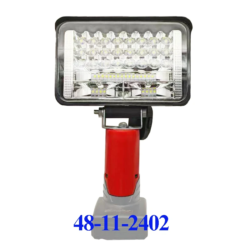 5 بوصة ل M12 بطارية أيون الليثيوم أضواء العمل مصباح يدوي الشعلة لميلووكي 12 فولت بطارية ليثيوم أيون 48-11-2420 مصابيح التخييم