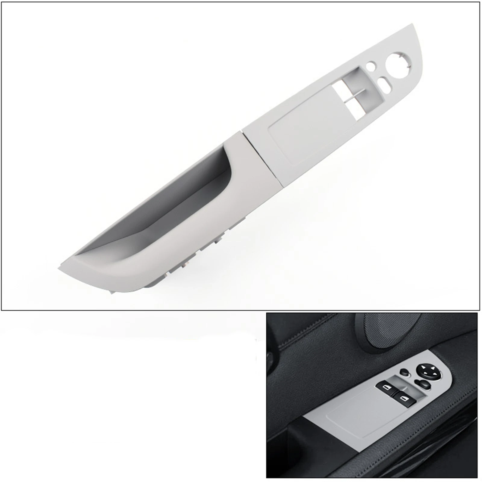 

For BMW 3 Series E92 2 Door Coupe 2007-2014 Interior Door Handle Window Lift Panel Cover Switch Button Trim