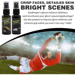 Non-Slip Football Gloves Cleaning Agent Football Gloves Spray Goalkeeper Tackifier 30ml Grip Spray Basketball Grip Spray