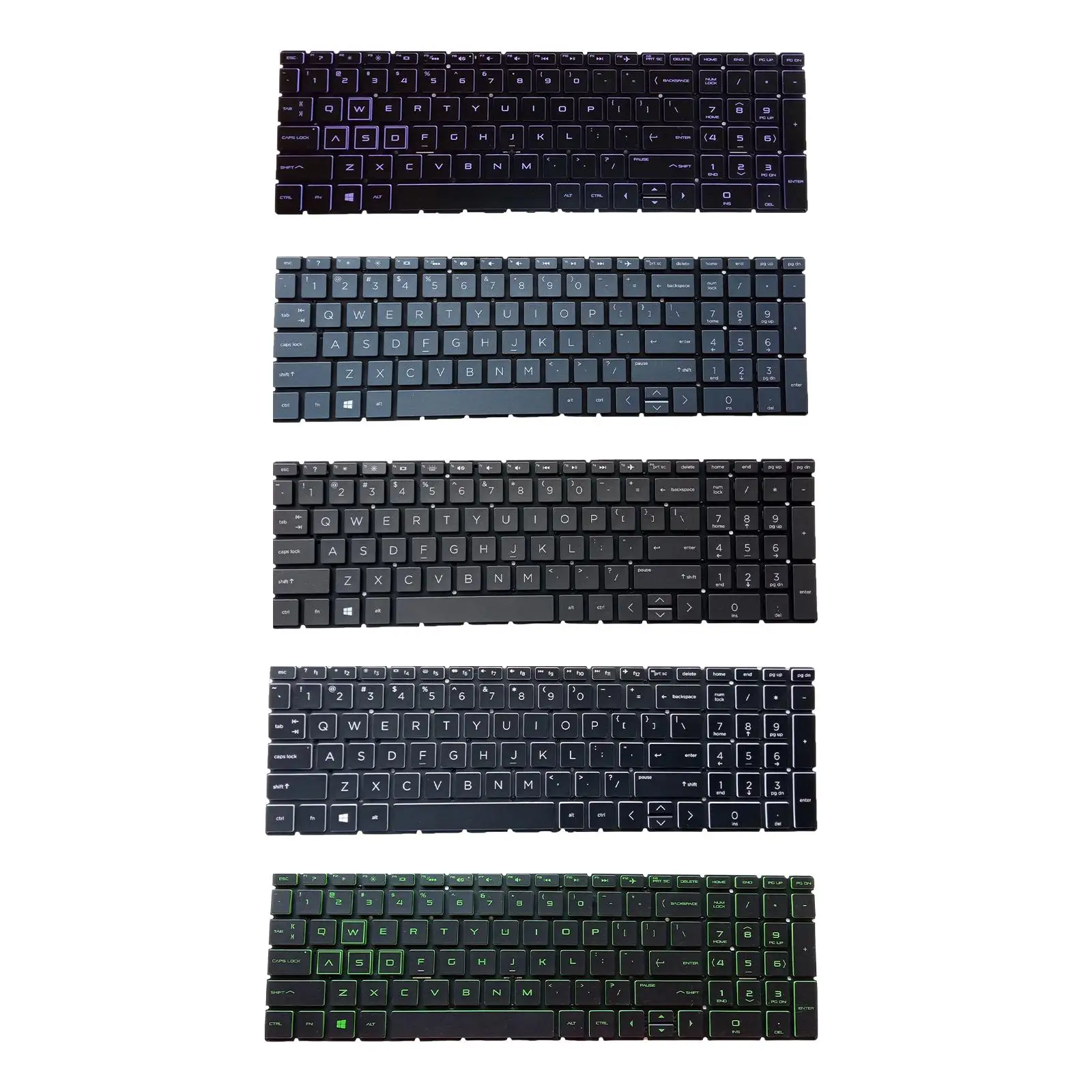 US Layout Laptop Keyboard for 15-Da 15-Cx 1 136 Quality Components Accessory