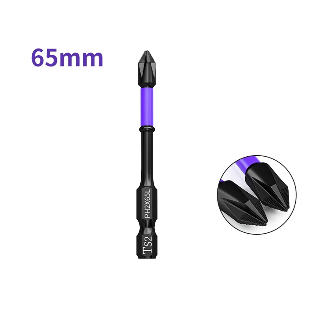 Magnetic PH2 Cross Screwdriver 25/50/65/70/90/150mm Batch Head Impact Drill Bit For Hand Drills Automatic Switches Electric Tool