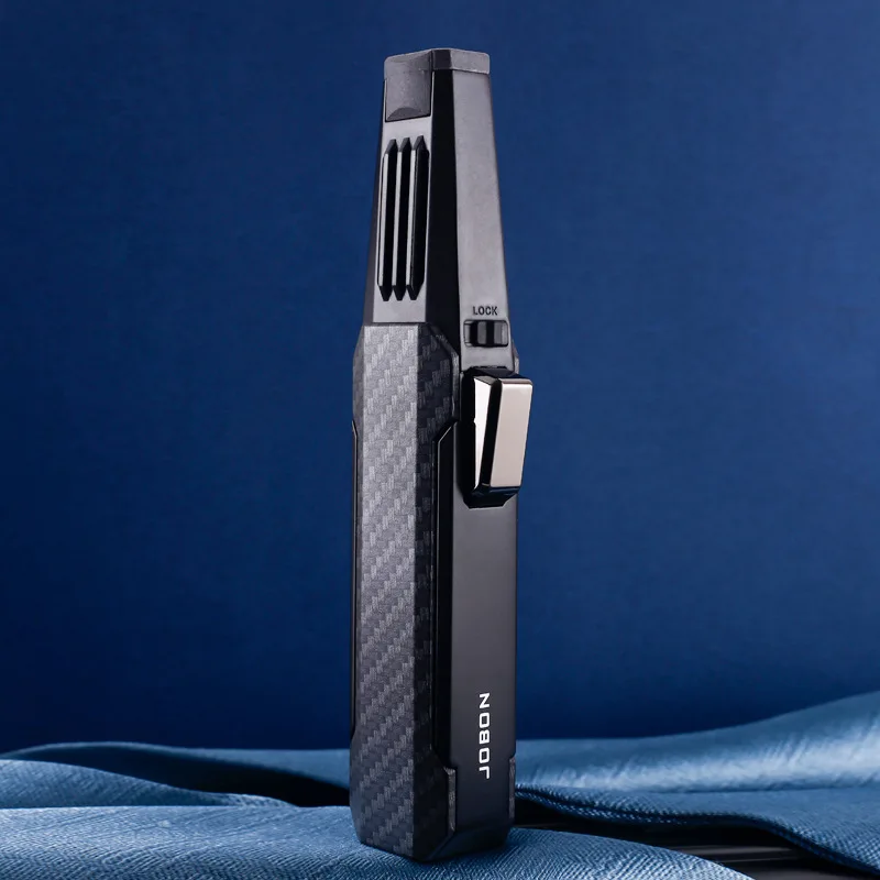 Spray Gun Lighter Direct Stroke Pen Type Moxibustion Cigar Barbecue Special Windproof Gas Lighter