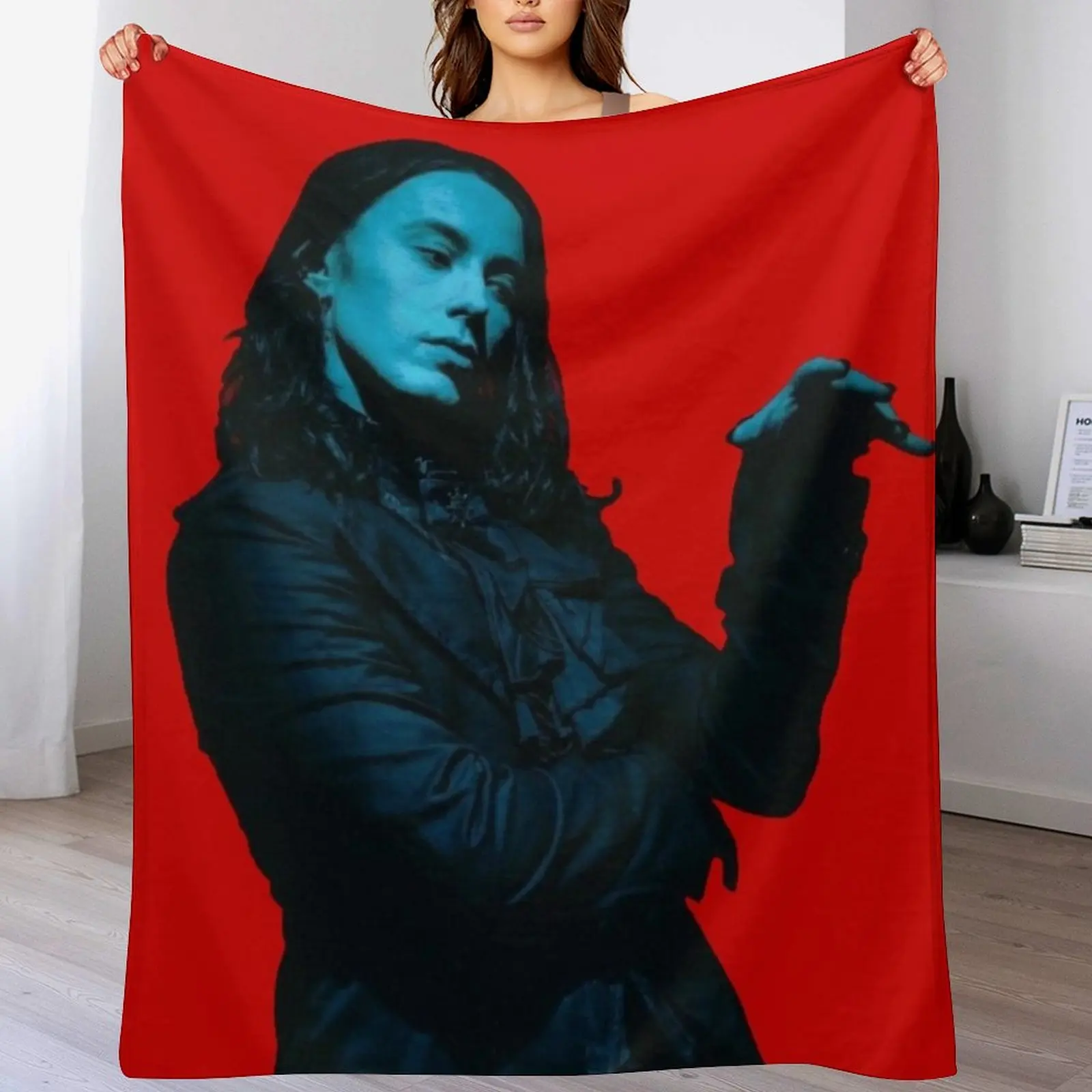 Ronnie Radke Throw Blanket Fashion Sofas Flannel Fabric Stuffeds Hair Blankets