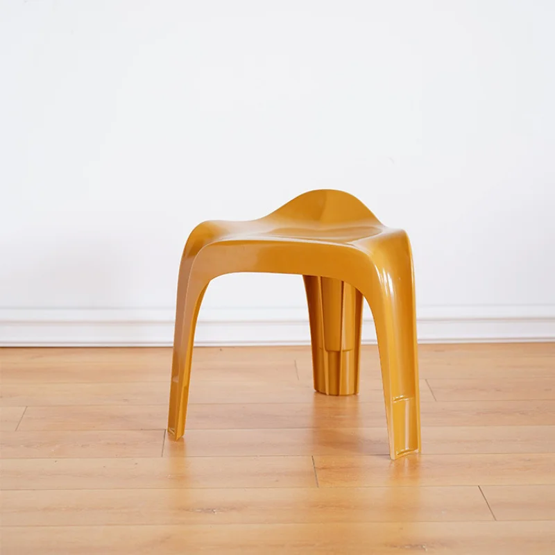 

Nordic Creative Vintage Low Stool, Modern Minimalist Home Use, Suitable For Living Room, Shoe Changing, Bathroom, Popular On Ins