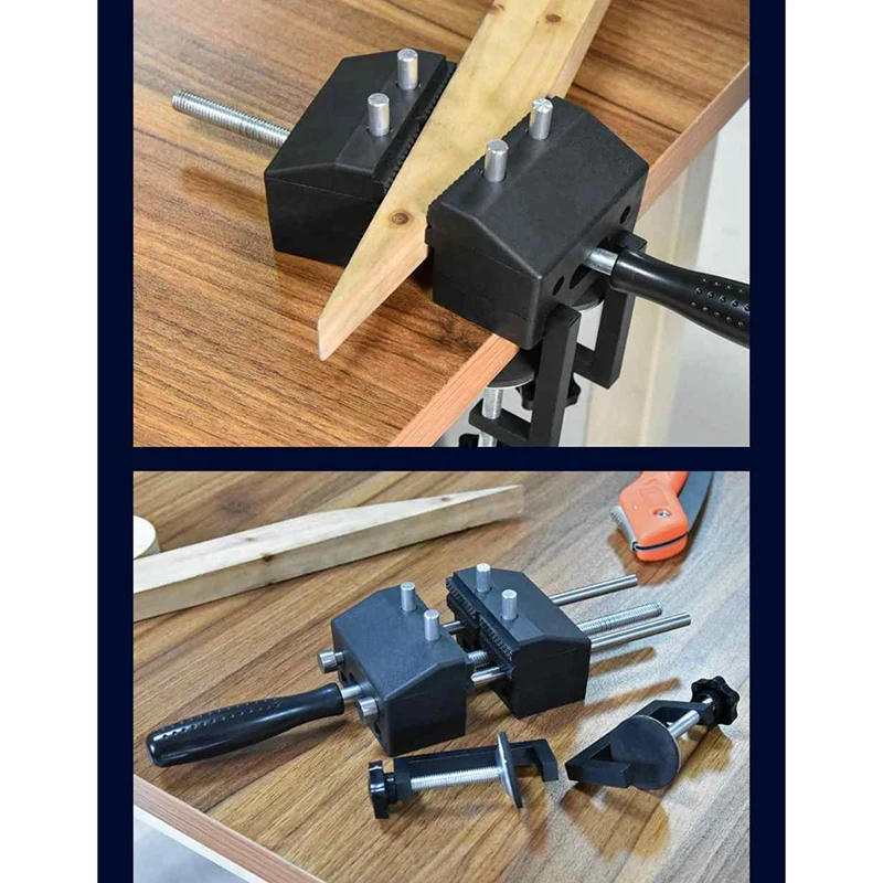 120Mm Jaw Vise Table Clamp 360° Rotating Adjustable Clamp Table Clamp Vise Workbench Woodwork Table Vise Heavy Duty Hand Tool