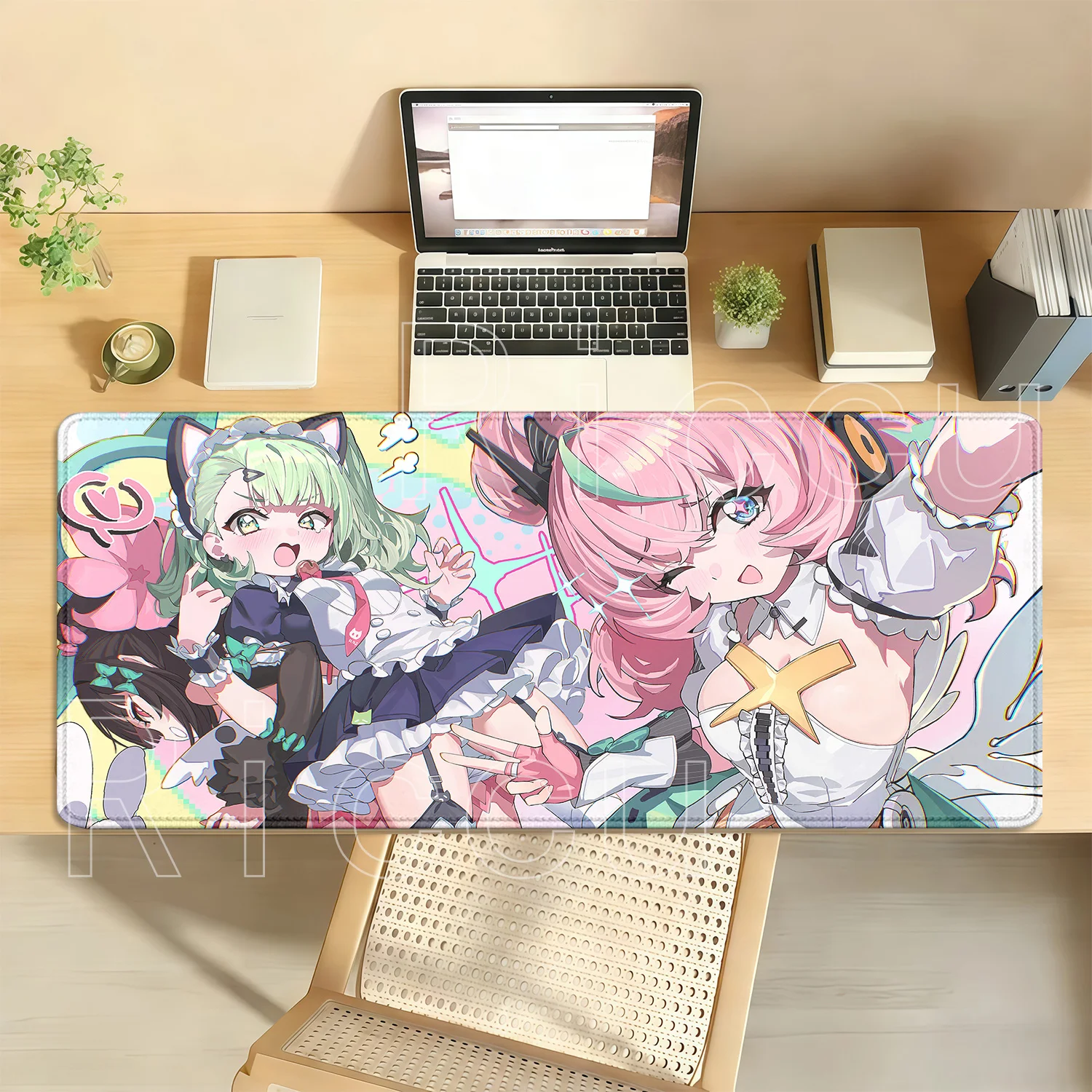 Sunna Aria Nangong Yu‌ Angels of Delusion AOD Mouse Pad PC Keyboard Mousepad Zenless Zone Zero ZZZ Overlock HD Printing Desk Mat
