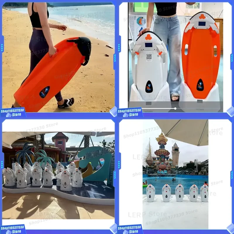 XFY Electric Underwater Scooter 6000W IP68 CE FCC Approved Surfing Water Scooter 25KM/H 36V 13.5Ah Battery 70-120min Run Time